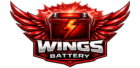 wings battery logo